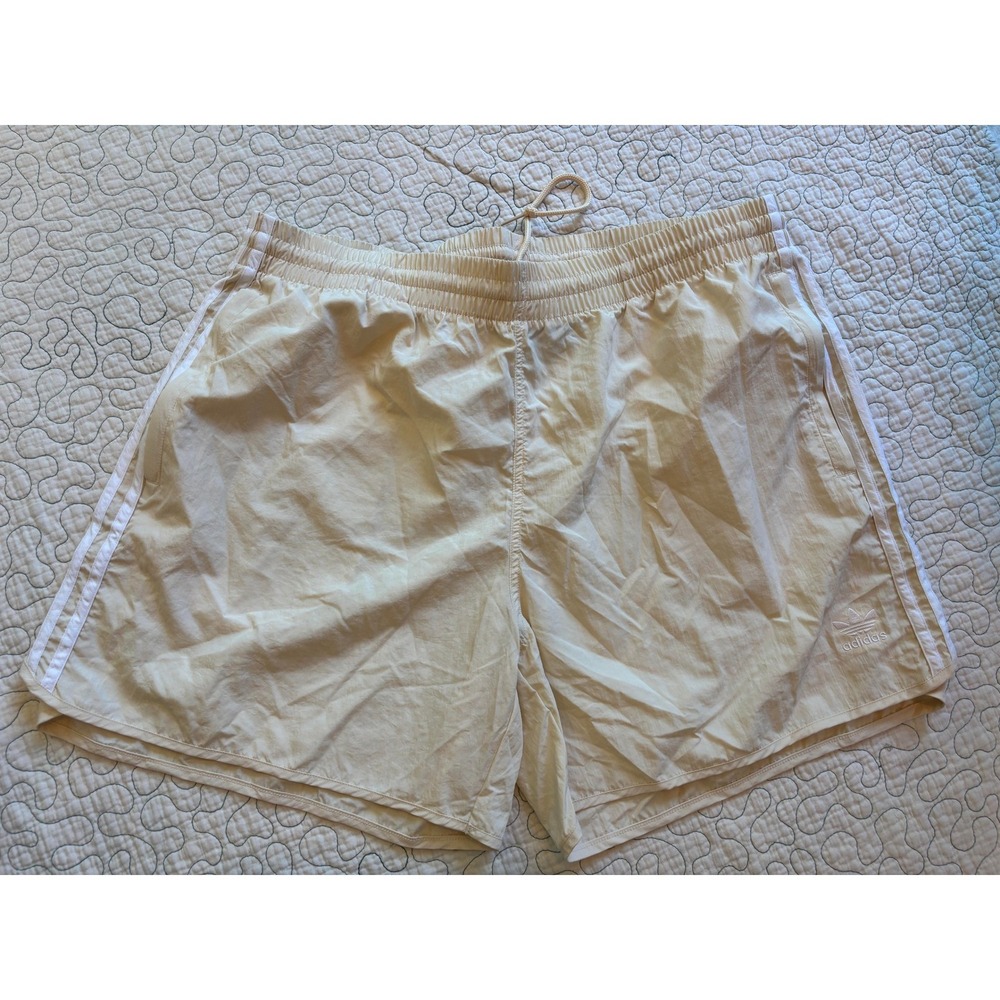 Adidas Sprinter Shorts Men Size XXL Cream NWOT